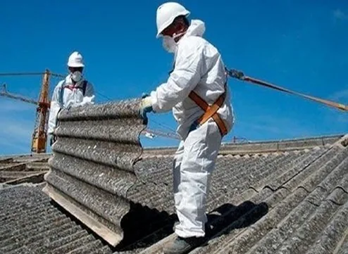 Prevención en trabajos con exposición de asbesto
